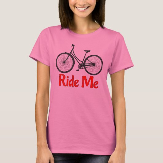 Rij me fiets T-shirt (Voorkant)