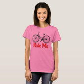 Rij me fiets T-shirt (Voorkant volledig)