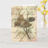  rij met handgeschreven achtergrond kaart (Gele Bloem)