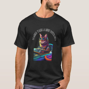 Rij- of snor katten heersen altijd over de weg wil t-shirt