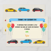 Rij op zaterdag Hartelijk dank Kaart (Voorkant / Achterkant)