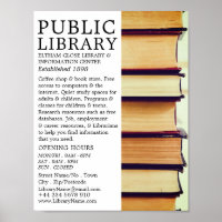 Rij oude boeken, bibliotheek Adverteren