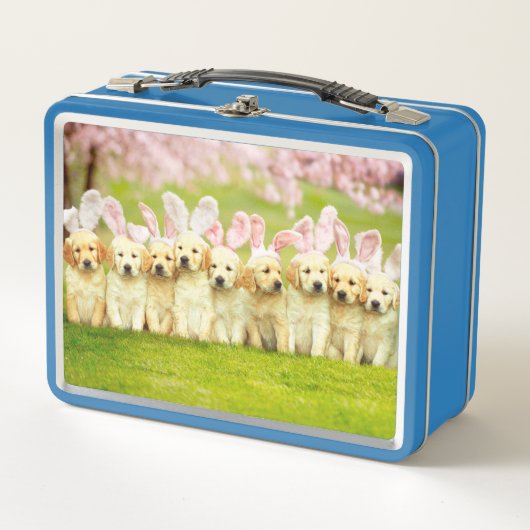 Rij puppy konijnen (Voorkant)
