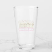 Rij puppy konijnen glas (Achterkant)