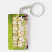 Rij puppy konijnen sleutelhanger (achterkant)