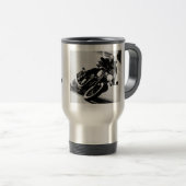 Rij snel, kies voor kansenreizen reisbeker (Voorkant rechts)