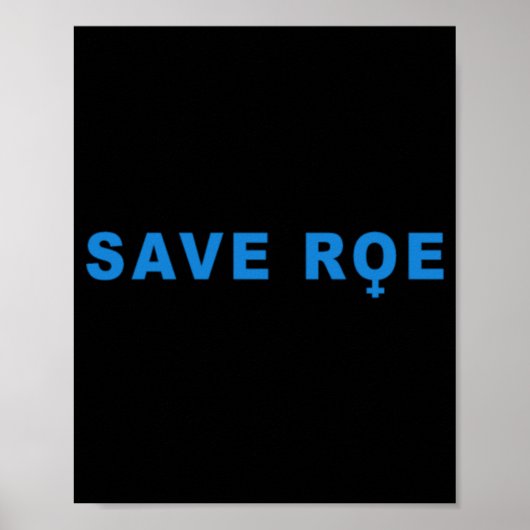 Rij V Wade opslaan Poster (Voorkant)