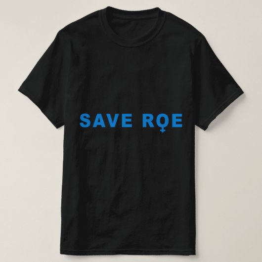 Rij V Wade opslaan T-shirt (Design voorkant)