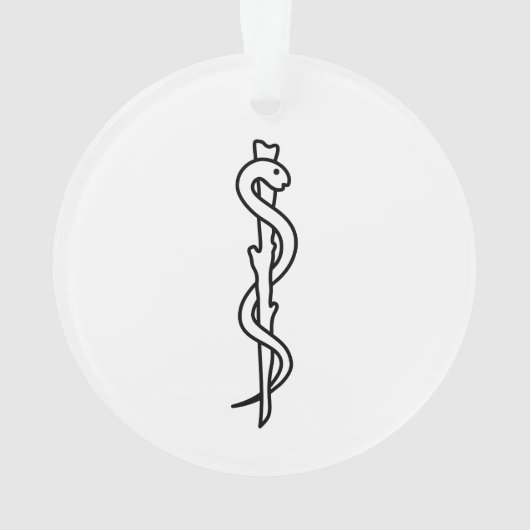 Rij van Asclepius Ornament (achterkant)