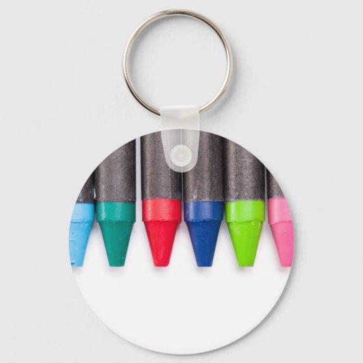 Rij van Crayons Sleutelhanger (Voorkant)