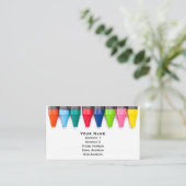 Rij van Crayons Visitekaartje (Staand voorkant)
