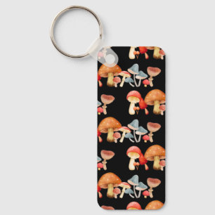 Rij van Cute Mushroom Fungi Lover Mycology Sleutelhanger