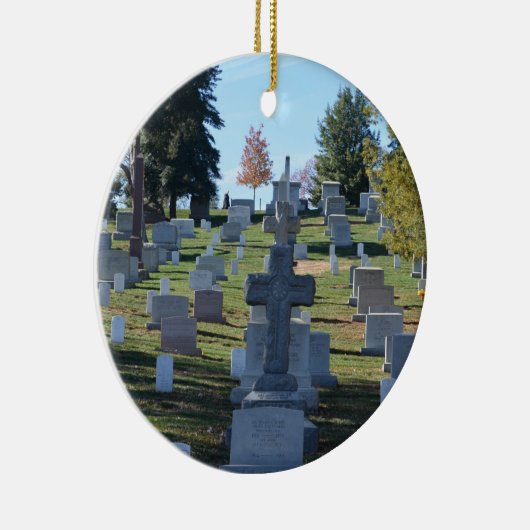 Rij van de dwarshoofdstenen, Arlington Keramisch Ornament (Rechts)