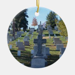 Rij van de dwarshoofdstenen, Arlington Keramisch Ornament