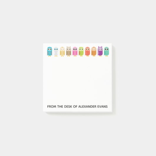 Rij van de eigenaar post-it® notes (Voorkant)