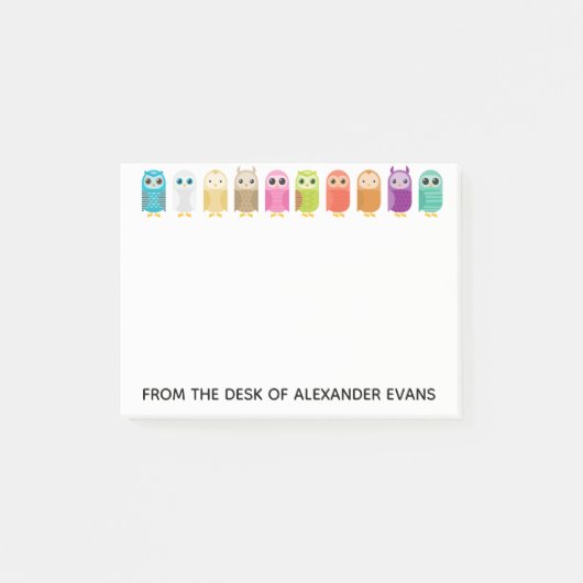 Rij van de eigenaar post-it® notes (Voorkant)