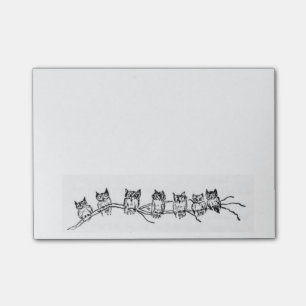 Rij van de Eigenaren Post-it Nota's Post-it® Notes