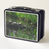 Rij van de groene Natuur van Turtles Foto (Achterkant)