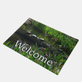 Rij van de groene Natuur van Turtles Foto Deurmat (Schuin)