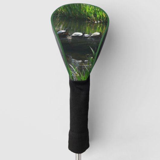 Rij van de groene Natuur van Turtles Foto Golfheadcover (Voorkant)