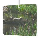 Rij van de groene Natuur van Turtles Foto Luchtverfrisser (Links)