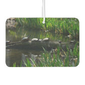 Rij van de groene Natuur van Turtles Foto Luchtverfrisser (Voorkant)