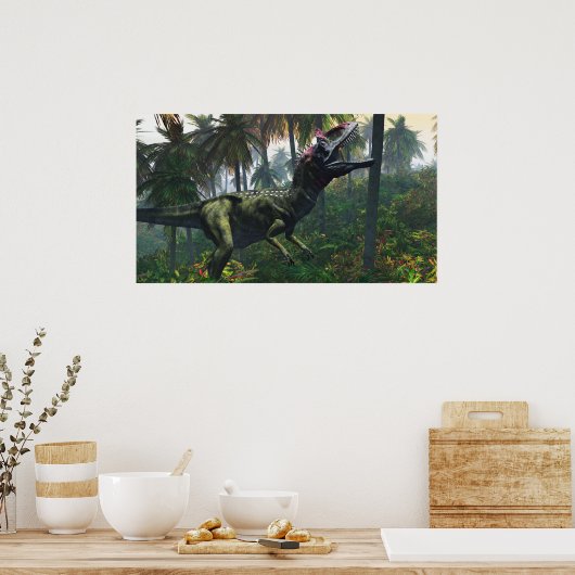 Rij van de ouderdieren poster (Keuken)