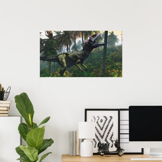 Rij van de ouderdieren poster (Thuiskantoor)