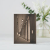 Rij van de pijlers - Civic Opera House - Chicago Briefkaart (Staand voorkant)