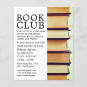 Rij van oude boeken, Adverteren boekenclub Flyer (Voorkant)