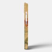 Rij van Red Amaryllis Case-Mate iPhone Case (Achterkant / Links)