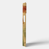 Rij van Red Amaryllis Case-Mate iPhone Case (Achterkant / Rechts)