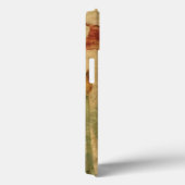 Rij van Rode Amaryllis Case-Mate iPhone Case (Achterkant / Rechts)