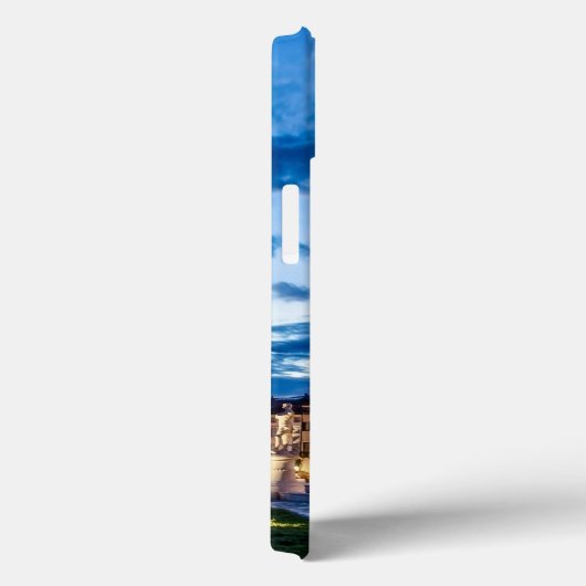 Rij van verlichte beelden in Padova Case-Mate iPhone Case (Achterkant / Rechts)