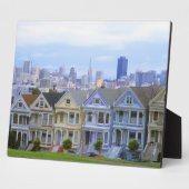 Rij van Victoriaans huizen Fotoplaat (Zijkant)