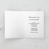 Rij van zonnebloemen Uitnodiging tot weddenschappe (Binnen)