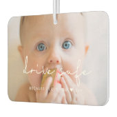 Rij veilig omdat ik van je hou Familie afbeelding Luchtverfrisser (Links)