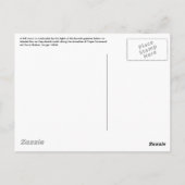 Rij voor raketten briefkaart (Achterkant)