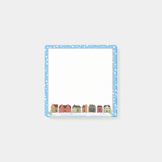 rij winterwoningen post-it® notes (Voorkant)