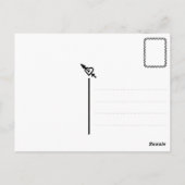 Rijbewijs felicitatiekaart briefkaart (Achterkant)