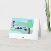 Rijbewijs - Wenskaart Kaart (Achterkant)