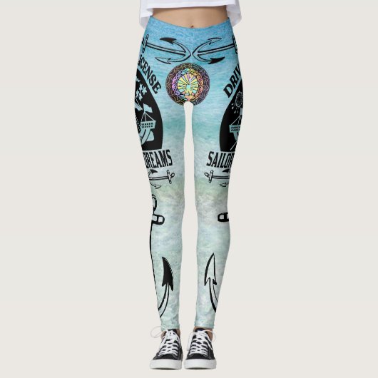 RIJBEWIJSSAILOR VAN DREAMS LEGGINGS (Voorkant)