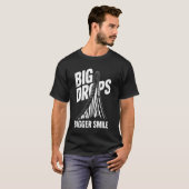 Rijd achtbaan dalen themapark t-shirt (Voorkant volledig)