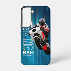 Rijd als een Koning Samsung Galaxy Hoesje