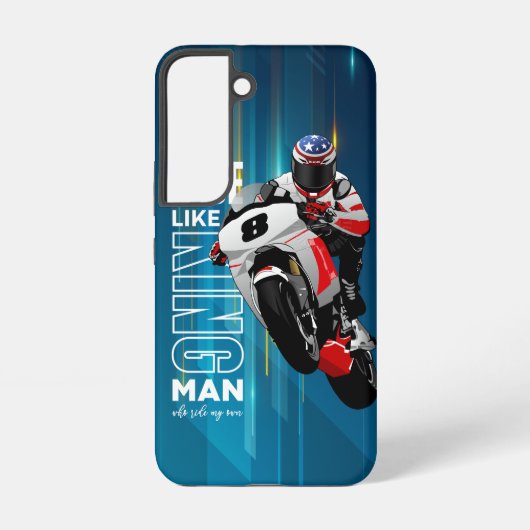 Rijd als een Koning | Samsung Galaxy Hoesje (Achterkant)