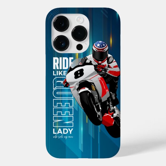 Rijd als een Koningin | Case-Mate iPhone Case (Achterkant)