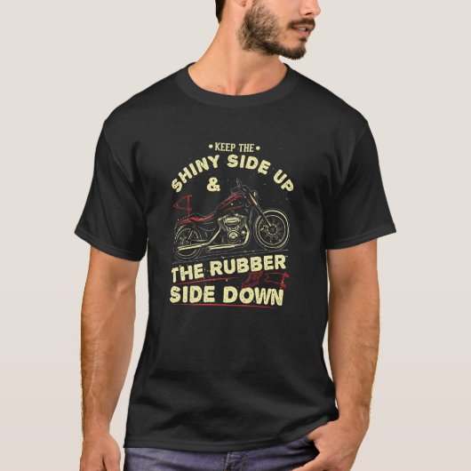 Rijd als een krijger: Biker's Hamlet T-shirt (Voorkant)
