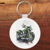Rijd Altijd – Motorfiets Sleutelhanger (Voorkant)