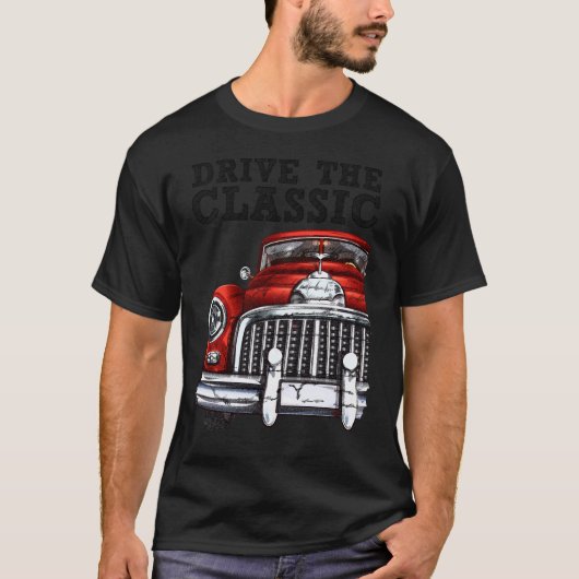 rijd de geconverteerde klassieke auto 2 t-shirt (Voorkant)