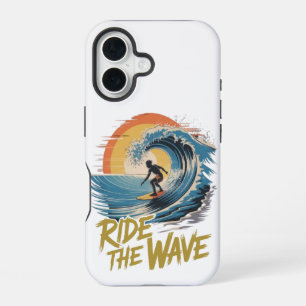 Rijd de golf iPhone 16 hoesje